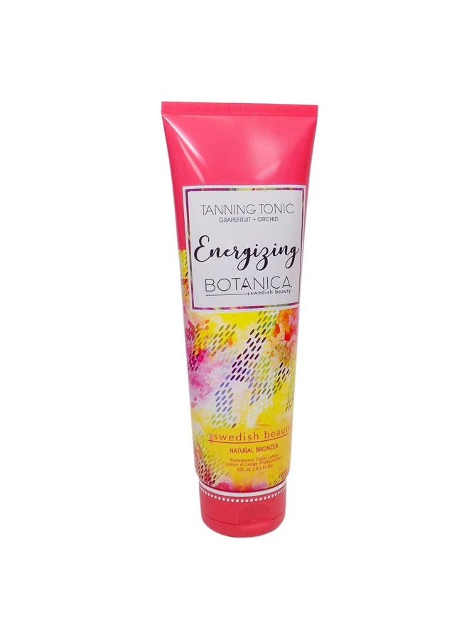 ENERGIZING Botanica Natural Bronzer (8.5 ounces) Tanning Bed Lotion, Grapefruit and Orchid Blend