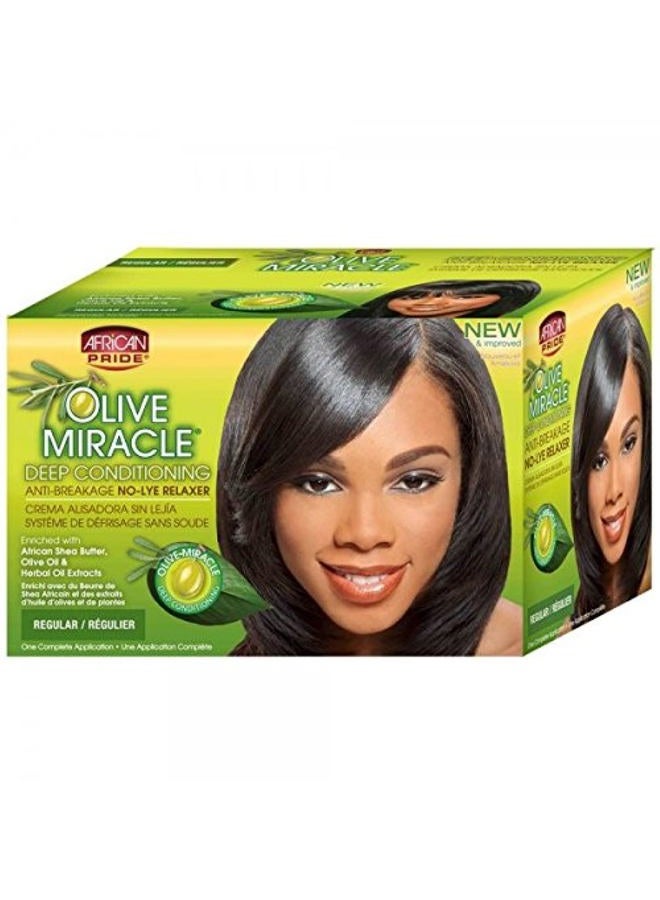 Hair Conditioner and Relaxer Kit, Regular, Olive, 1 Oz, 12 Count (2112)