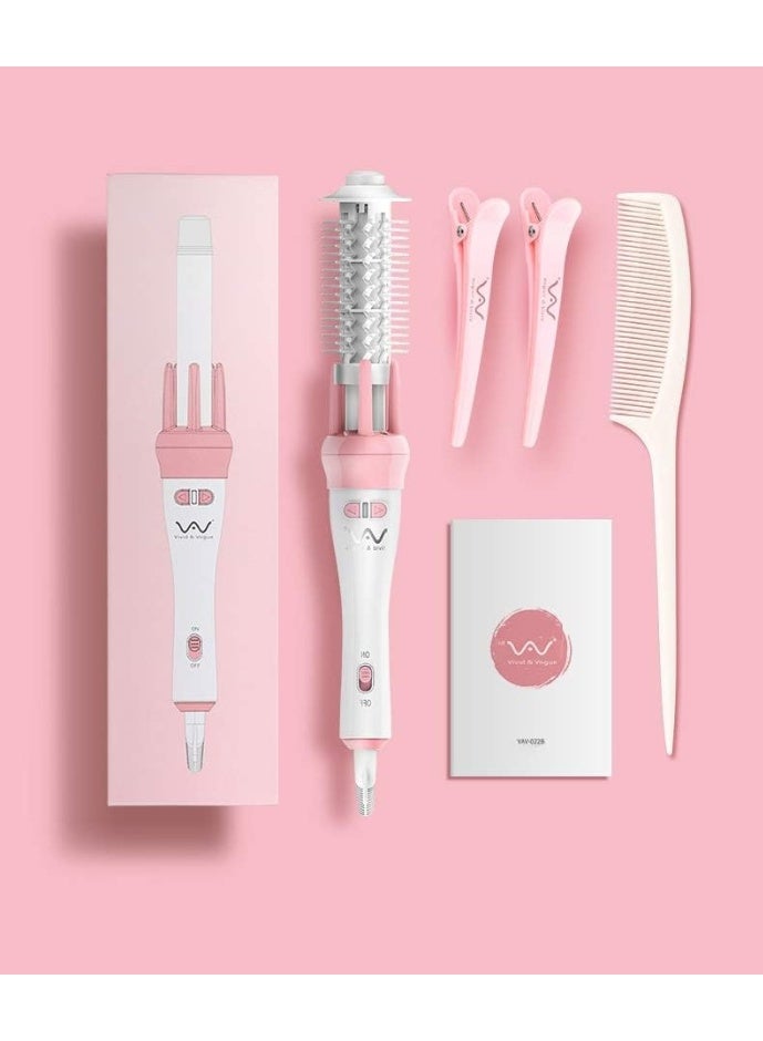 Professional Hair Curler with Comb & Hair Pins – Quick Heat Curling Wand for Effortless Curls & Waves