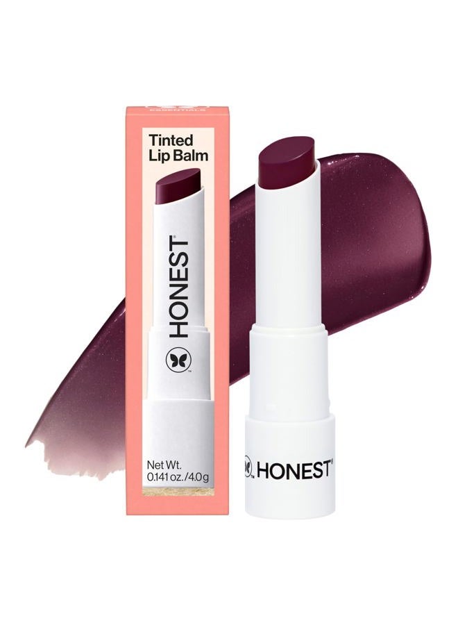 Moisturizing Vegan Tinted Lip Balm | Antioxidant-rich Acai Extracts + Avocado Oil | Paraben Free + Cruelty Free | Plum Drop