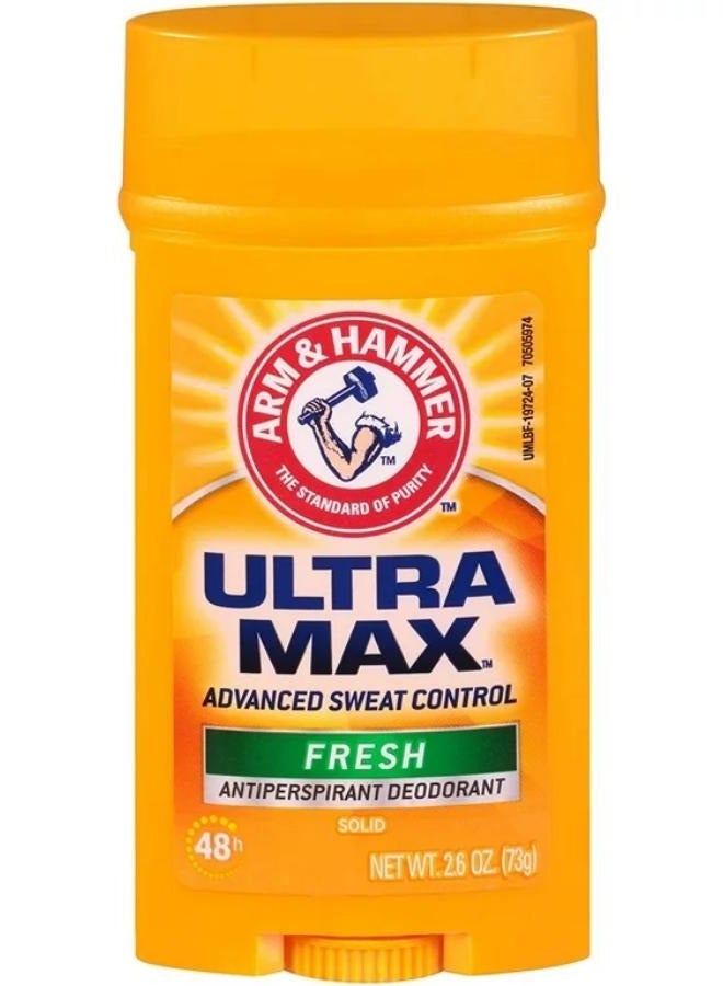 Ultra Max Solid Men Antiperspirant Deodorant, Fresh 73g