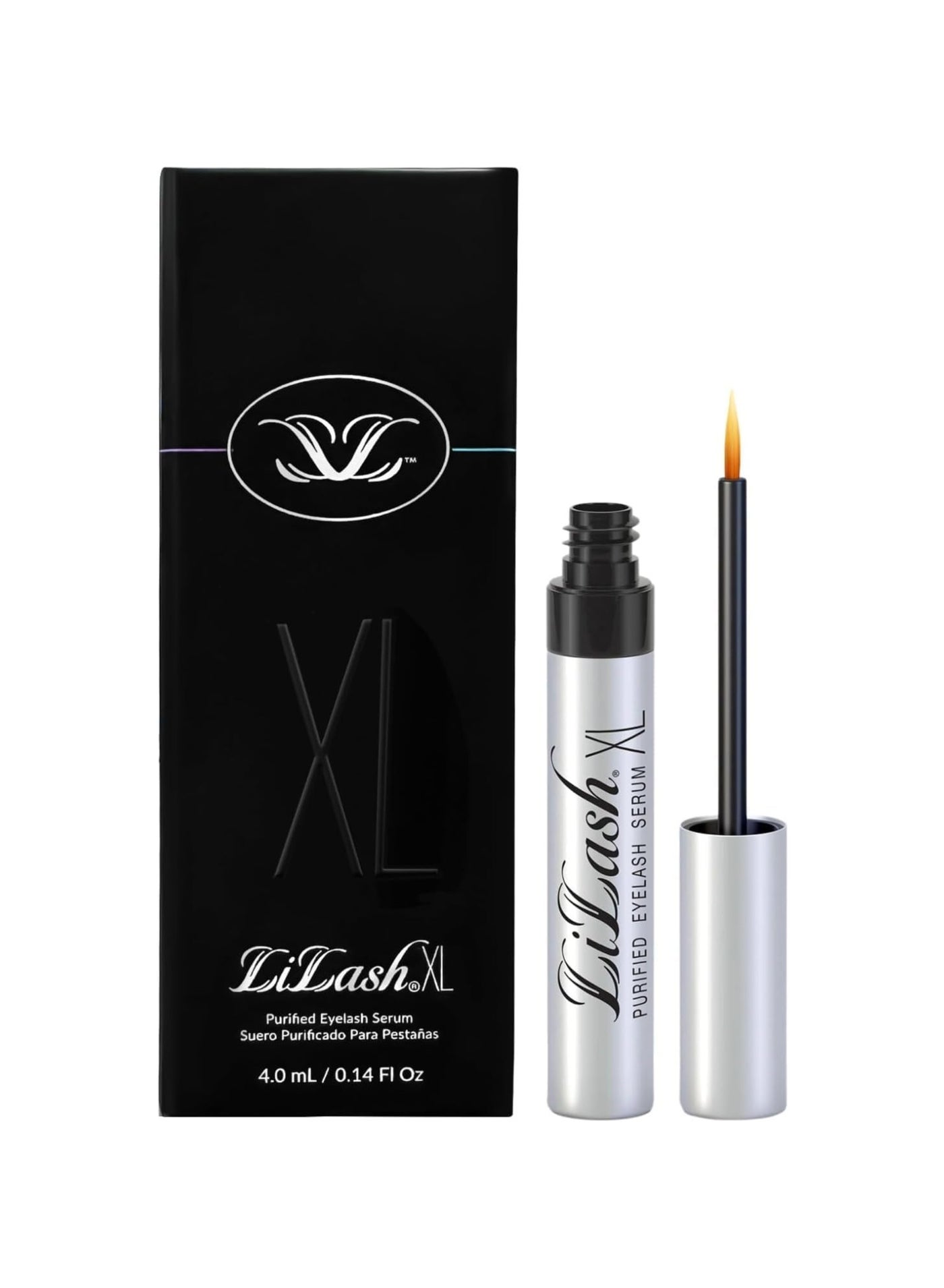 Eyelash Serum Advanced Lash Serum for Longer, Fuller Eyelashes, Enriched with Vitamin C, Promotes Natural Lash Growth & Strength  4ml  (6 Month Supply)
