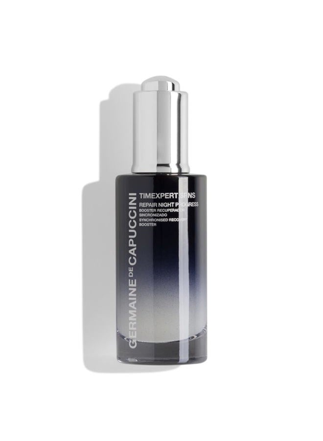 Timexpert SRNS Repair Night Progress Serum - Advanced Anti-Aging Booster with Innovative Active Ingredients - Hyaluronic Acid + Vitamin C - Power of Absorption - 1.7 oz