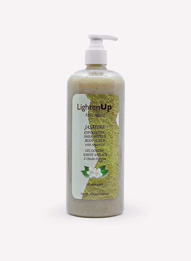 Lighten Up Anti-Aging Jasime Exfoliating Shea Butter Body Scrub