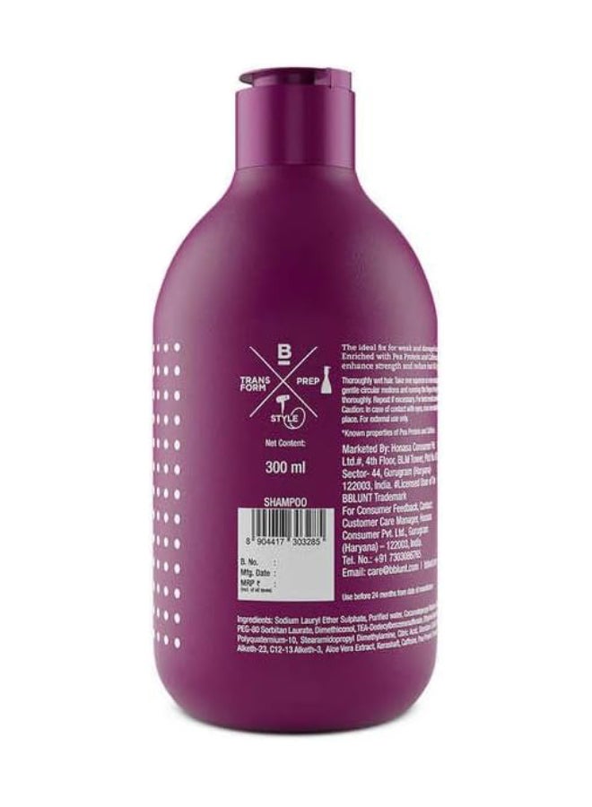 Hair Fall Control Shampoo with Pea Protein And Caffeine for Stronger Hair - 300 ml - image 2