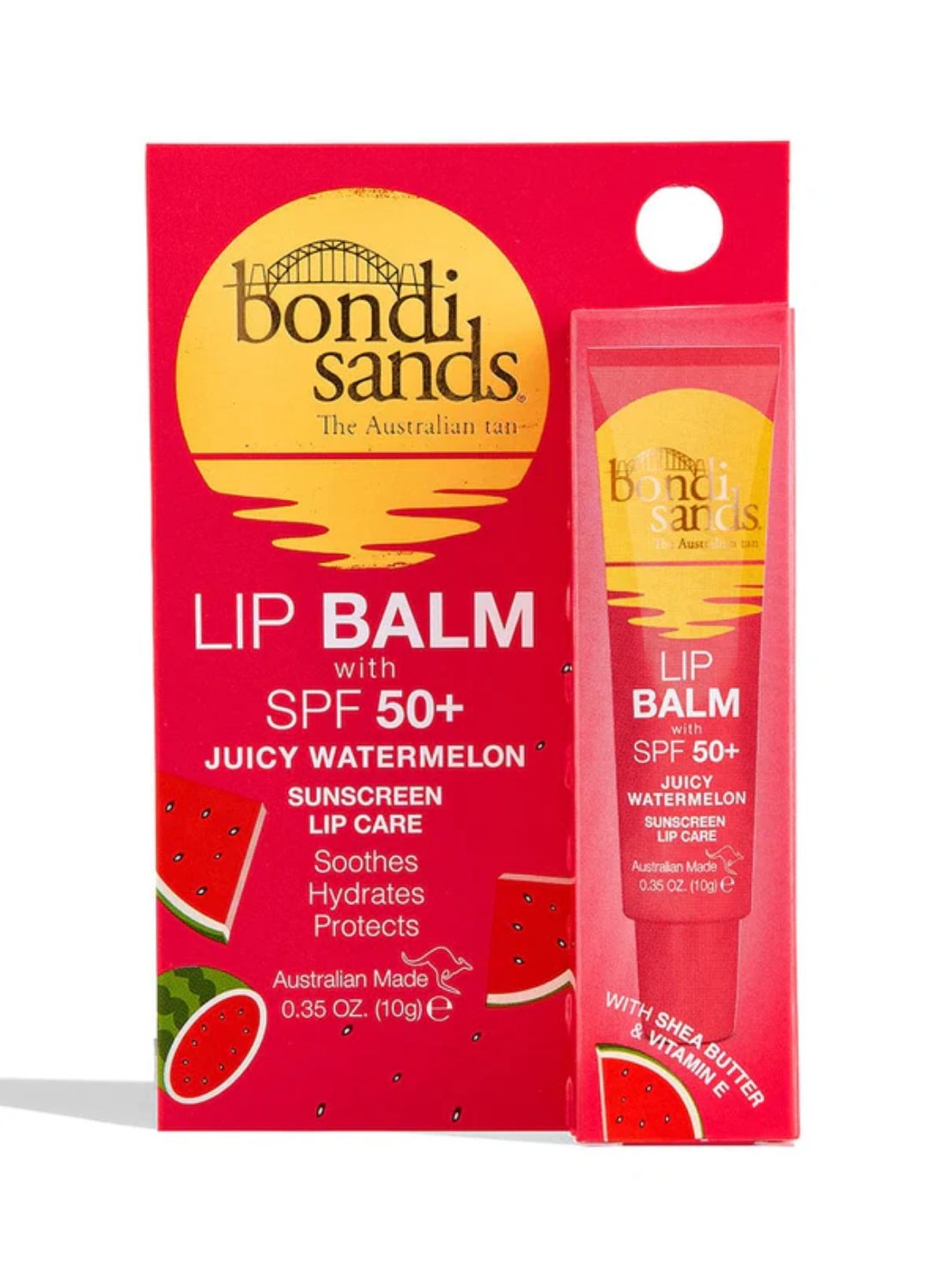 Lip Balm Watermelon SPF 50 10g | Broad Spectrum SPF 50 Moisturising Lip Balm | UVA UVB Sun Protection Lip Care with Refreshing Watermelon Flavour | Nourishing Hydrating Daily Lip Sunscreen - image 7
