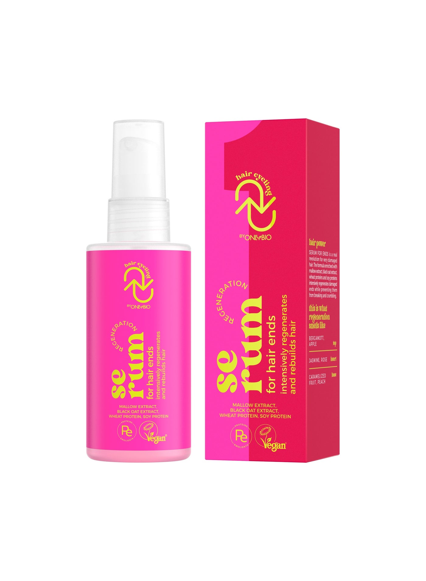 Onlybio Hair Cycling Regeneration Serum for hair ends 70 ml
