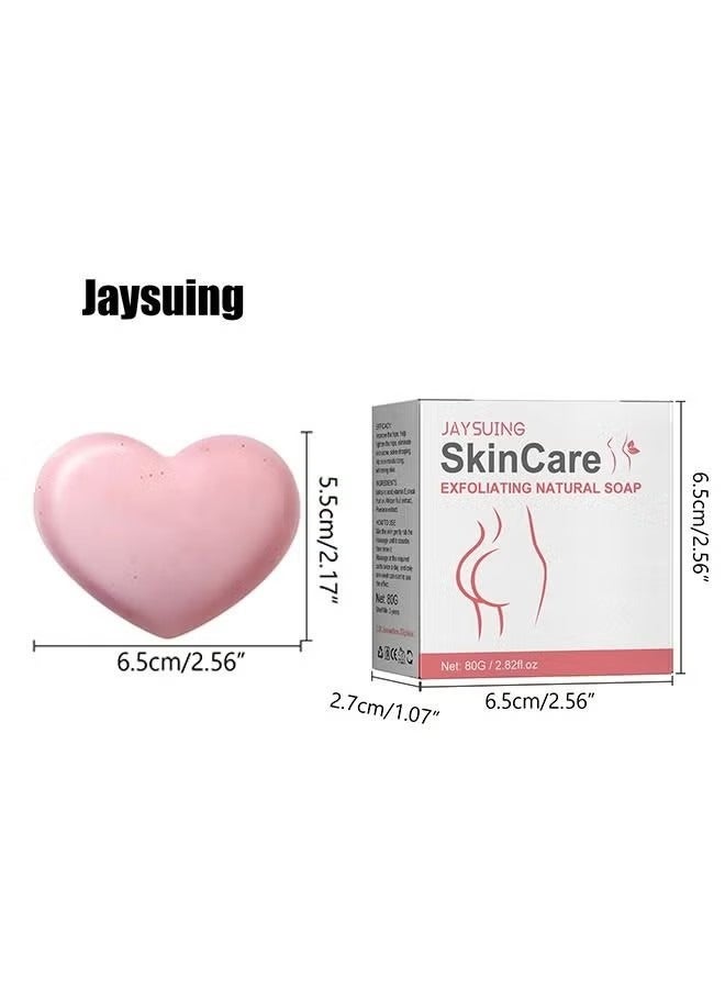 Vitalizing salicylic acid scrub soap, pore exfoliating, softening skin, anti-blemishes, removing acne, exfoliating, desalting acne mark moisturizing skin Cleansing soap Shower soap