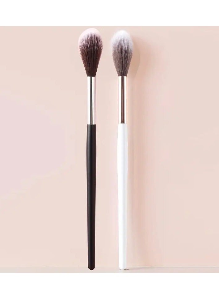 Highlighter Brush Tapered Face Makeup Brush for Powders and Creams Vegan and Coated