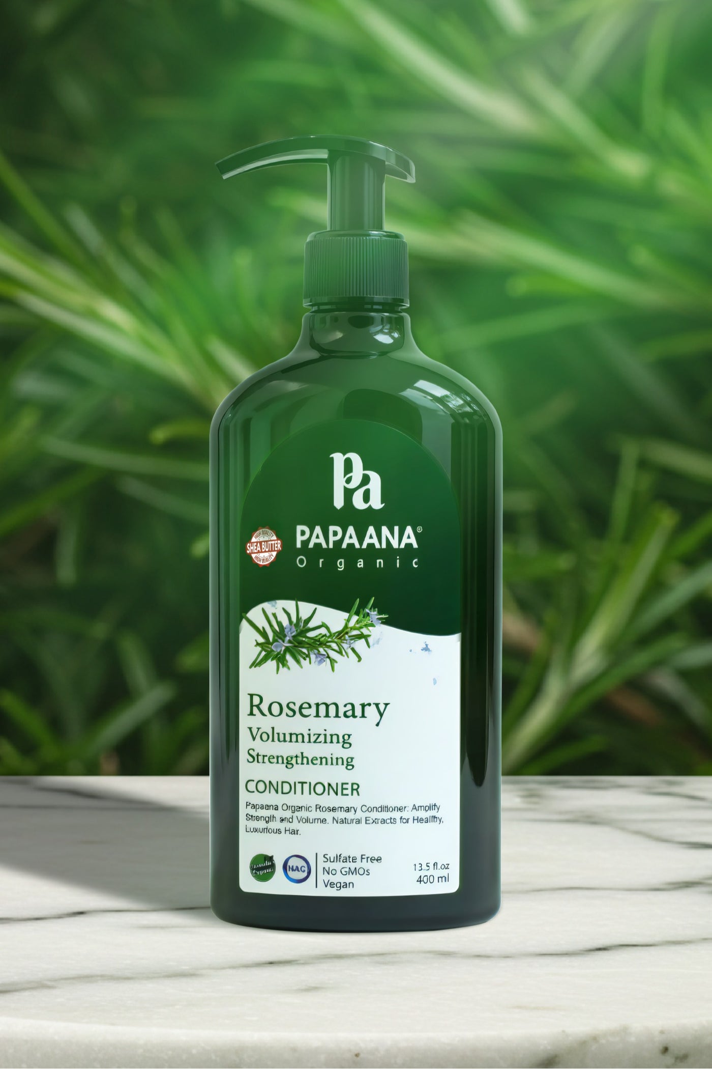 Rosemary Volumizing Strengthening Conditioner with Shea Butter – 400ml, Adds Volume & Strengthens for Fuller Hair