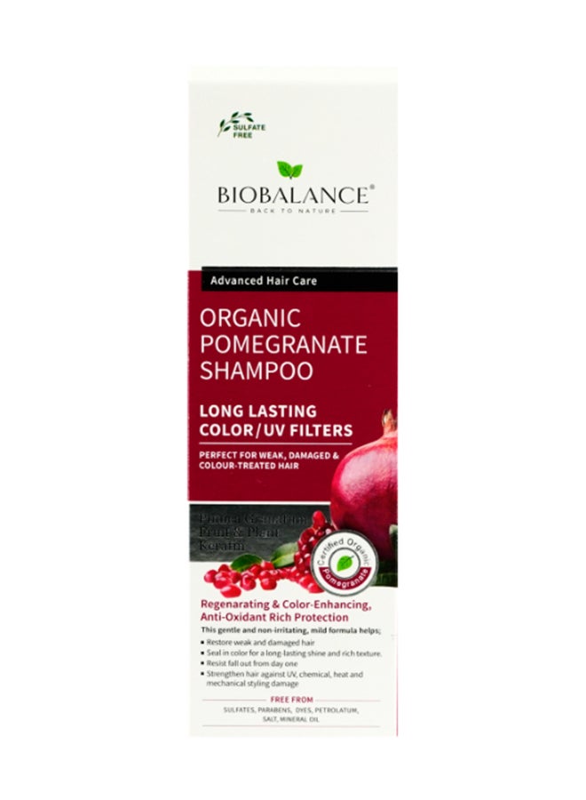 Organic Pomegranate Shampoo Long Lasting Hair