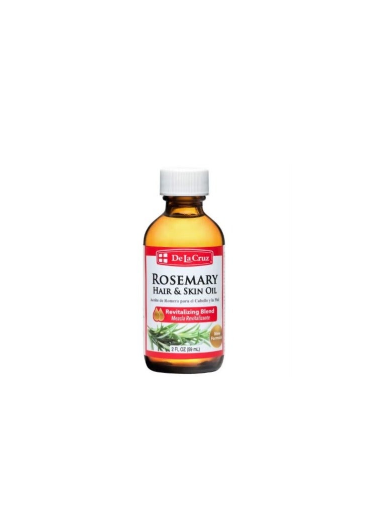 Rosemary Oil Blend Moisturizer with Castor, Avocado and Olive Oil - Topical Use Only 2 FL. OZ. (59 mL)
