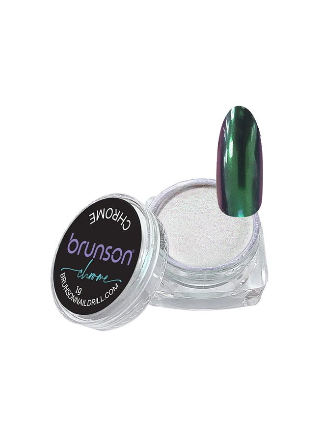 Chrome Mirror Metallic Holographic Effect Art Decoration Manicure Pigment Nail Powder NH-06S