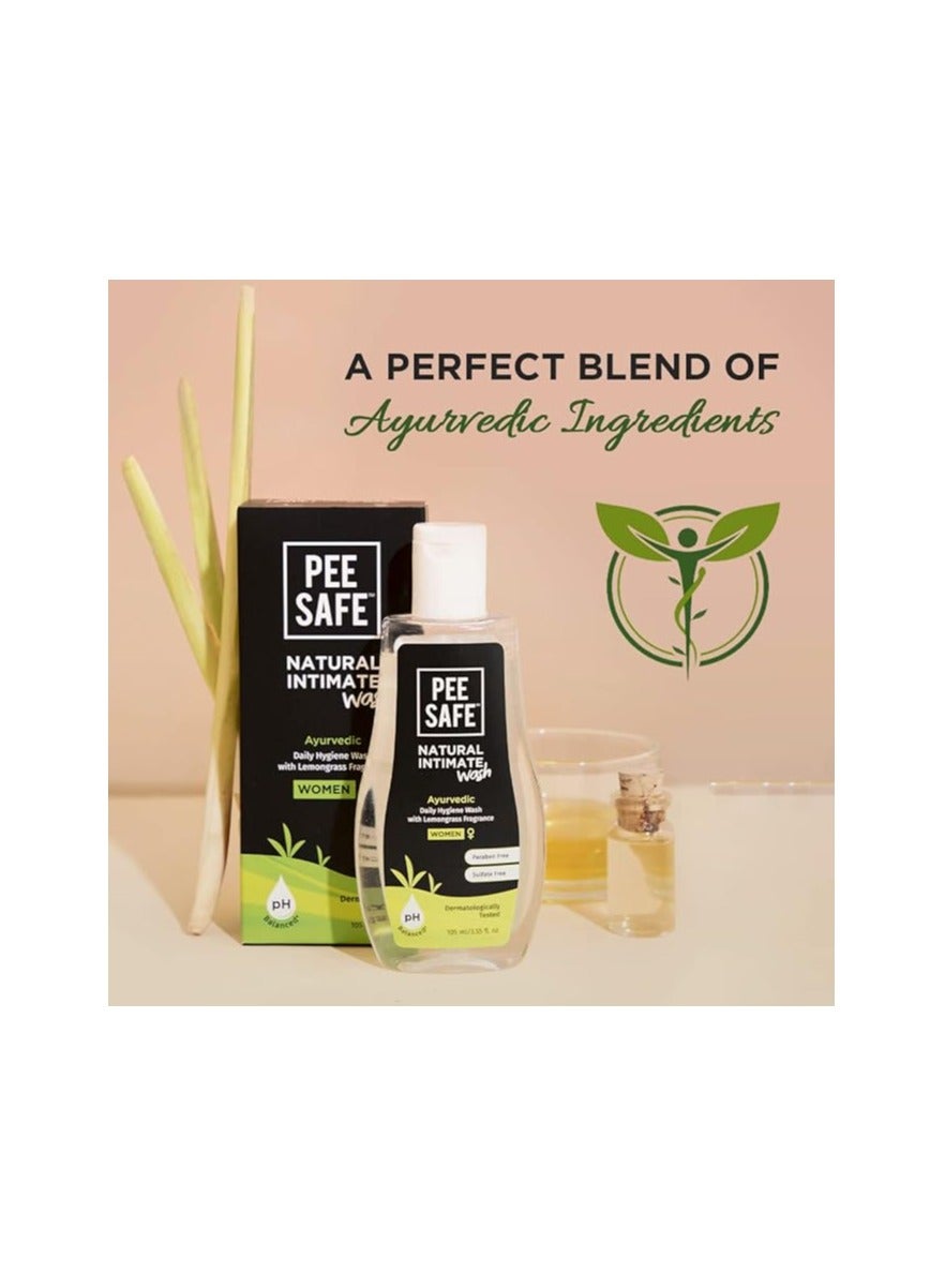 Pee Safe Natural Intimate Wash 105 ml