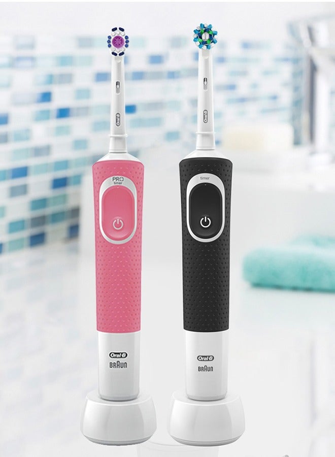 Vitality 1+1 Free Bundle Electric Rechargeable Toothbrush With UAE 3 Pin Plug - image 4