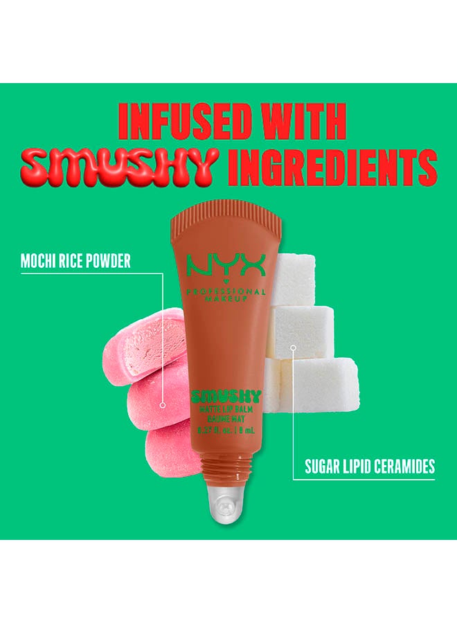 Smushy Matte Lip Balm, Soft Diffused Color, Matte FinishSoft Smile - image 5