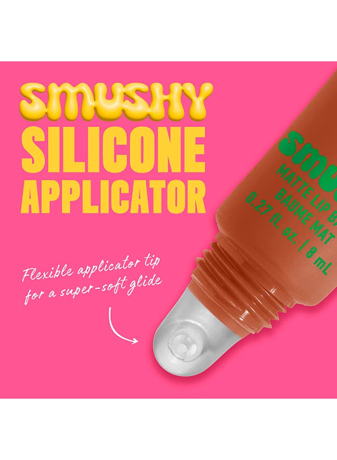 Smushy Matte Lip Balm, Soft Diffused Color, Matte FinishSoft Smile - image 7