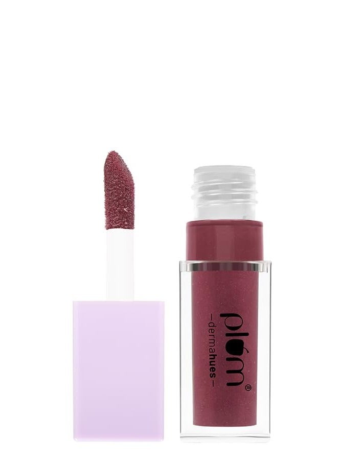 Glossy Serum Lip Gloss With Hyaluronic Acid   Luminous Finish  Highly Pigmented  Instant Hydration 100% Vegan   Cruelty Free Magenta Flare