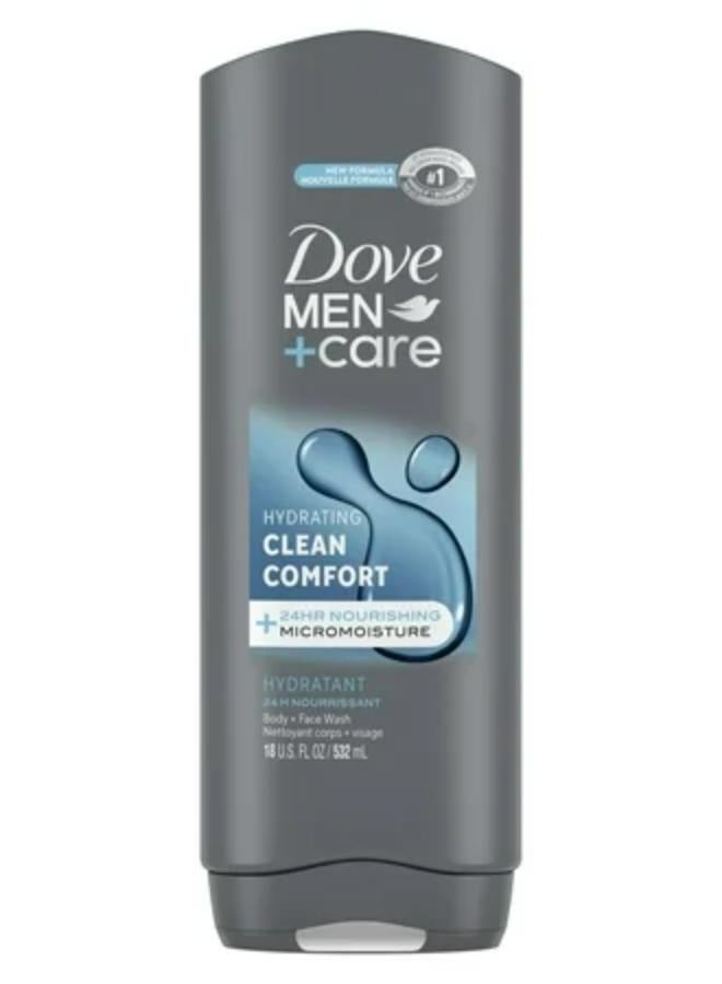 Body And Face Wash Clean Comfort 532 ML