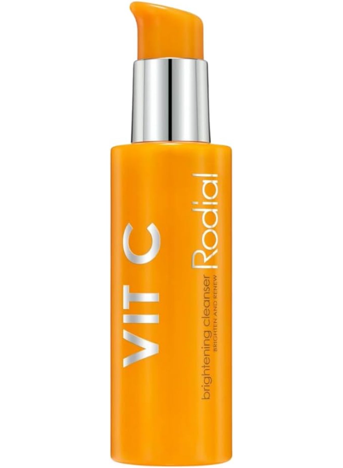 Rodial Vit C Brightening Cleanser 135ml – Intense Radiance for Dull Skin, Vitamin C & Fruit AHAs, Refreshing Gel for Post-Hyperpigmentation Relief 135ml