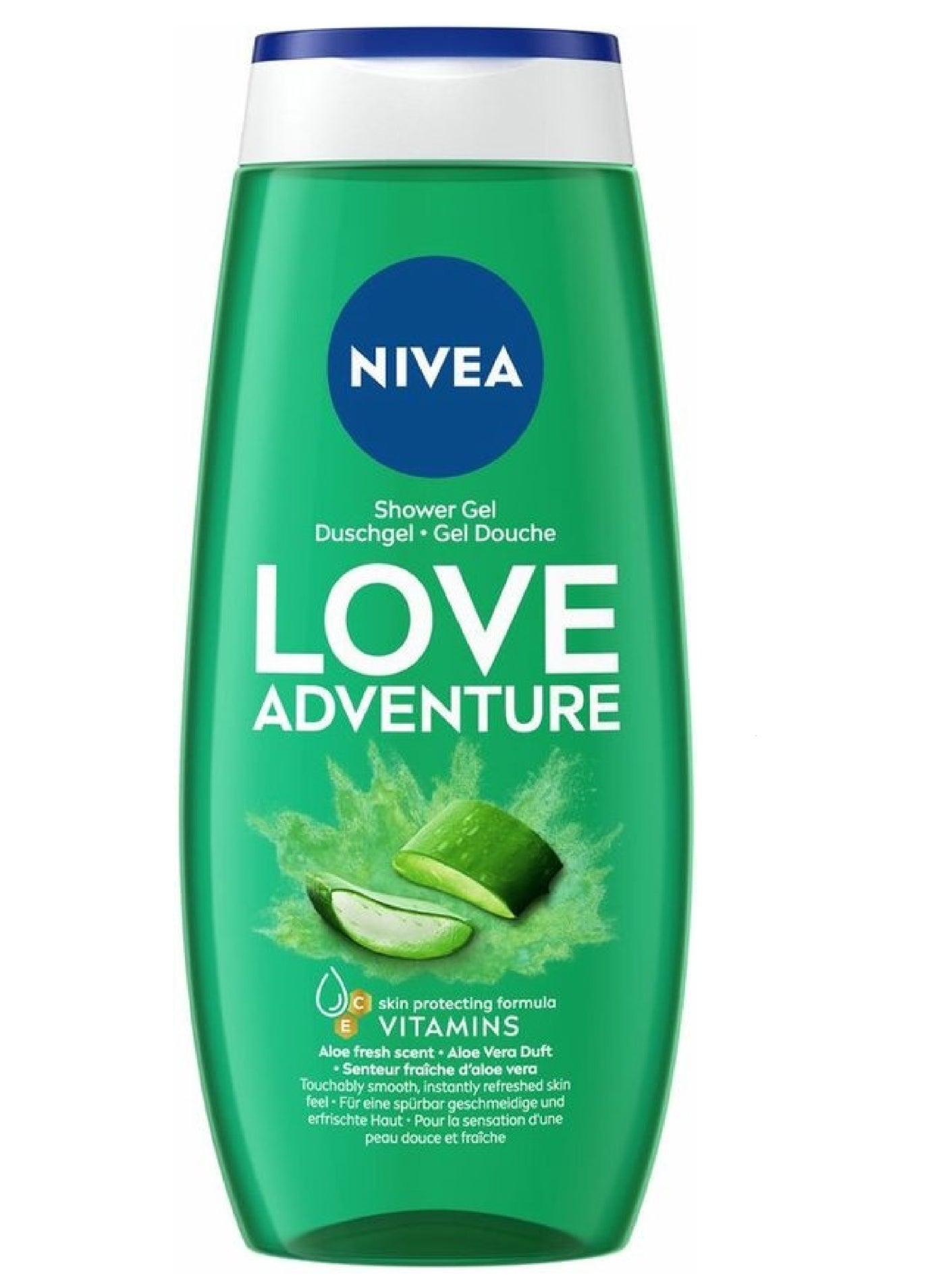 NIVEA LOVE ADVENTURE ALOE SHOWER GEL 250ML