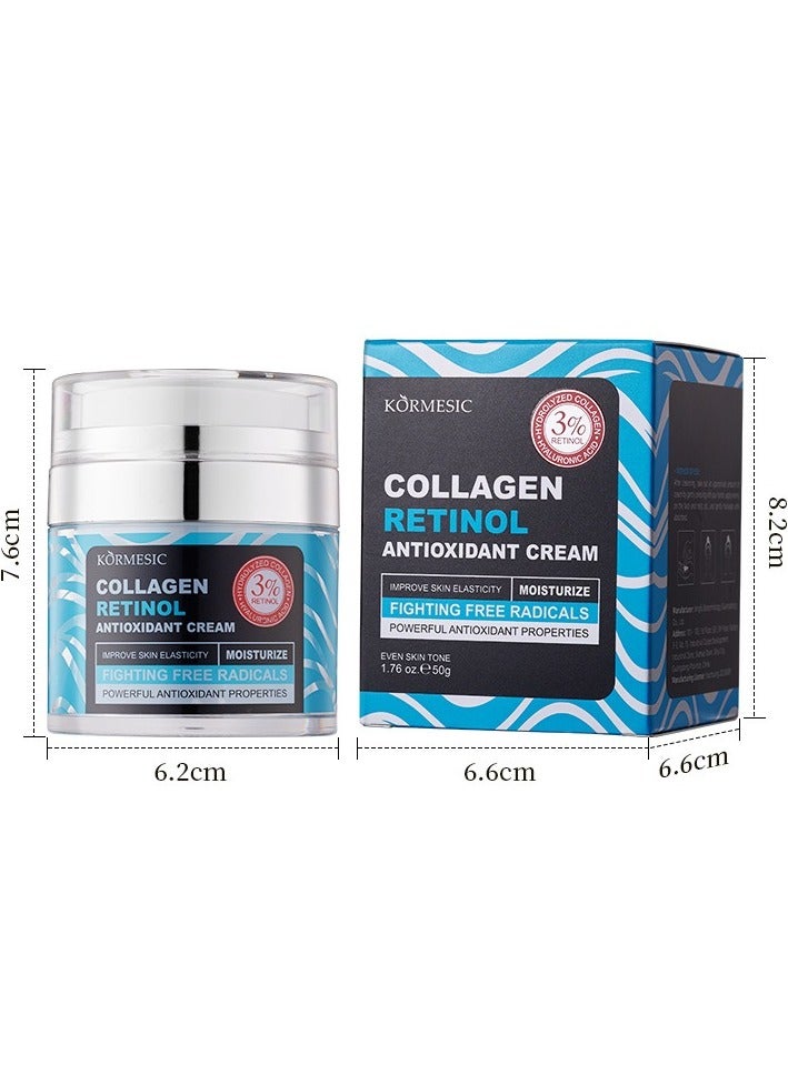 Retinol & Collagen Face Cream - 50g Anti-Aging & Firming Face Cream