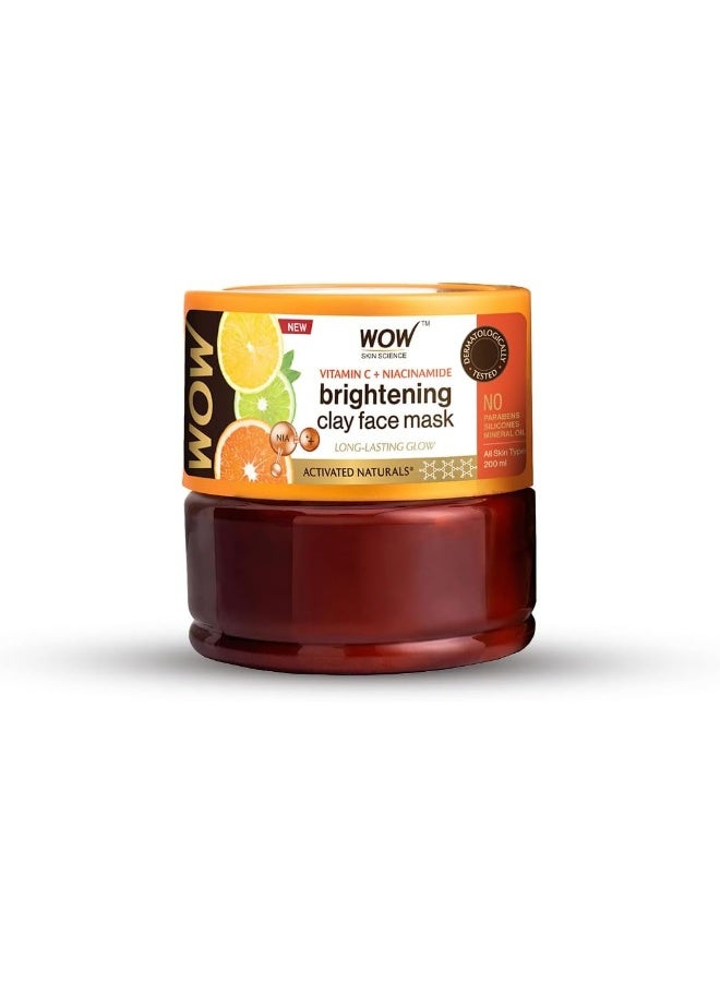 Vitamin C Glow Clay Face Mask With Lemon 200Ml