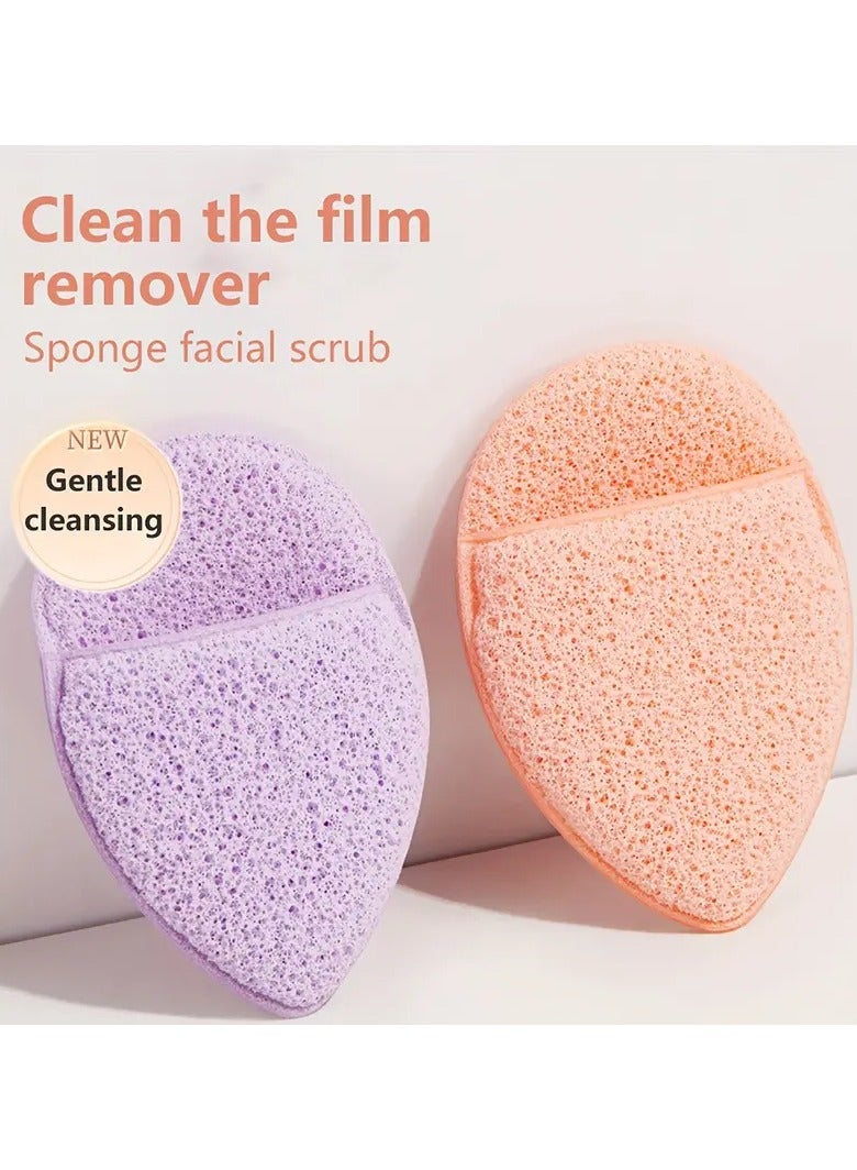 Face Wash Puff Glove Hairpin Cute Konjac Puff Face Wash Artifact Face Wash Face Wipe Sponge Makeup Remover Cleaning Puff