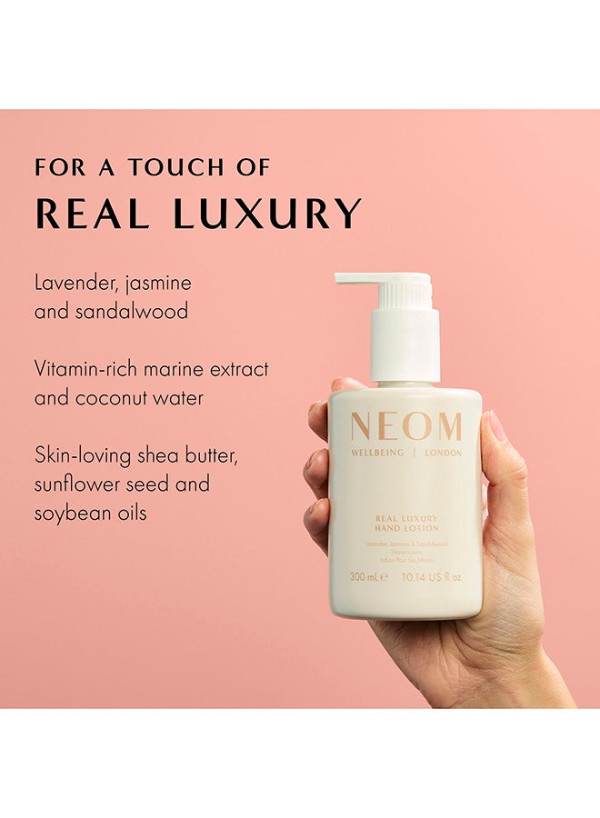 Real Luxury Hand Lotion 300ml – Deeply Nourishing Hand Lotion with Essential Oils for Soft, Smooth & Hydrated Skin - image 3
