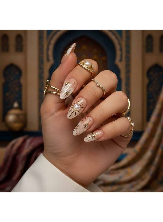 Piece Short Square Press-on nails:Acrylic False Nails , fake nails for Seamless Fit