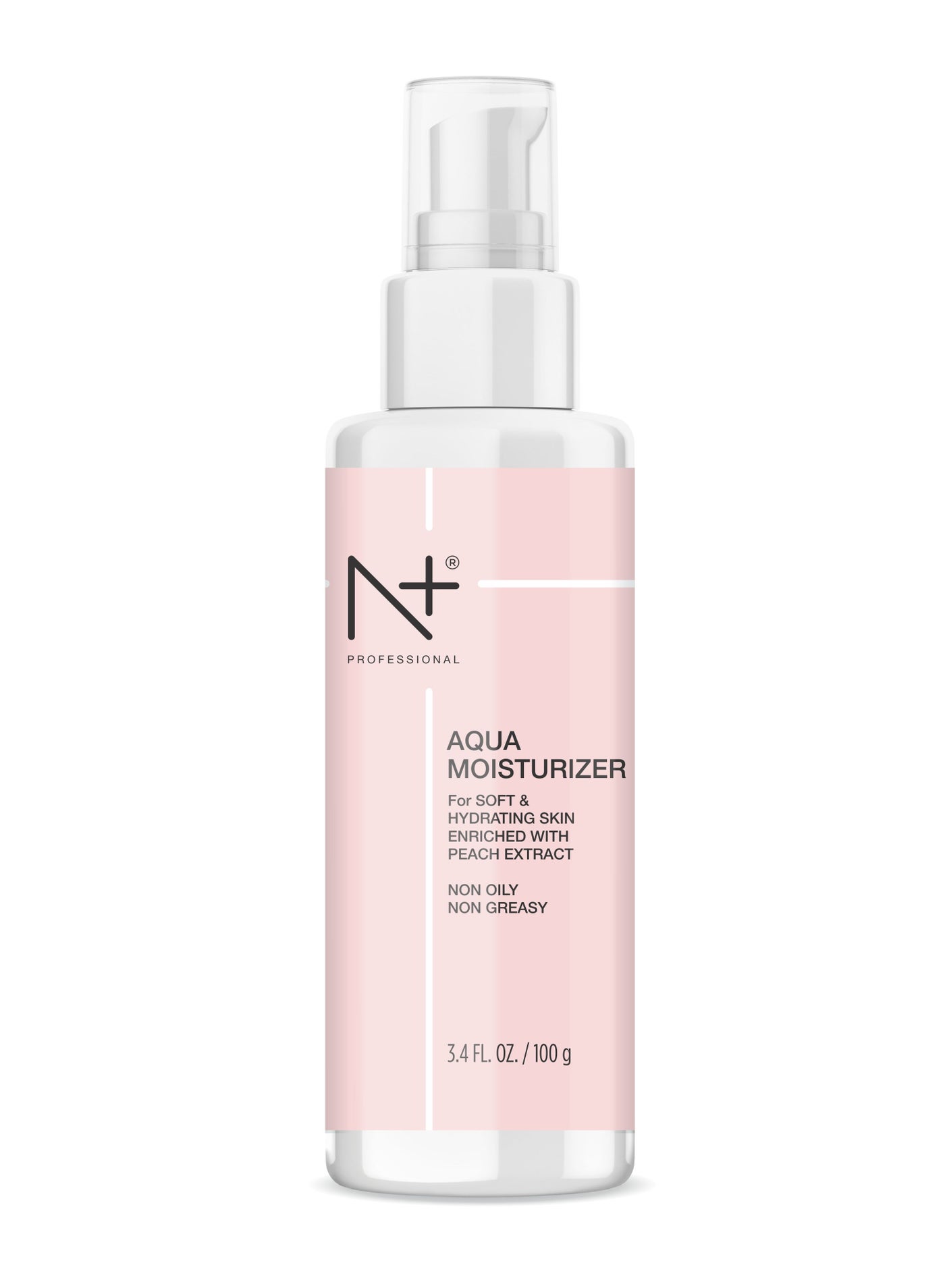 N Plus Professional Aqua  Moisturiser, Oil-Free, Hydrating moist skin, Face Cream for Soft Skin