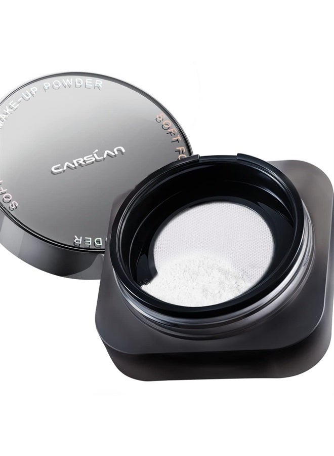 Translucent Powder Loose Setting Powder, Matte, Oil Control, Waterproof, Proeless, 24h Longlasting Face Powder, 02 For Oil skin