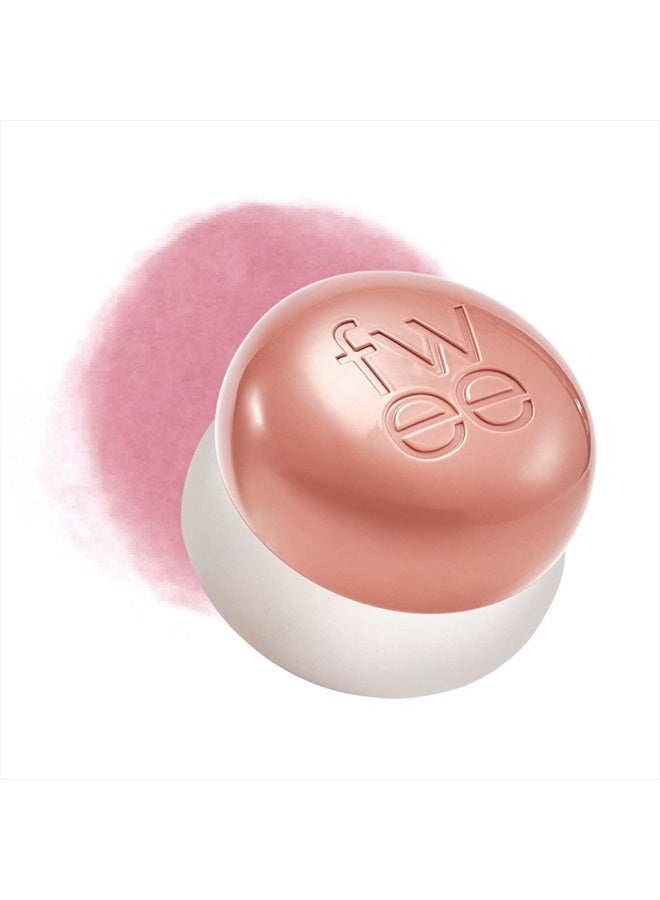 Lip&Cheek Blurry Pudding Pot | Just me Moment - Oh! | Makeup Blush, Buildable Lightweight, Multi-Use Soft Matte Finish | 5g