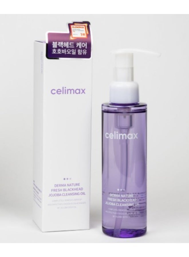 Celimax Derma Nature Fresh Blackhead Jojoba Cleansing Oil - 150ml
