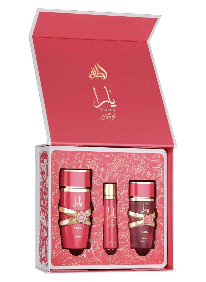 Giftset Yara Candy - 12Ml -Hairmist
