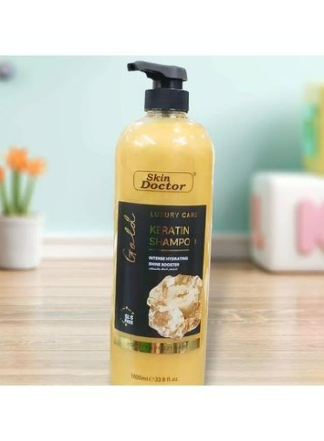 Luxury Care Keratin Shampoo Intense Hydrating Shine Booster 1000 ML