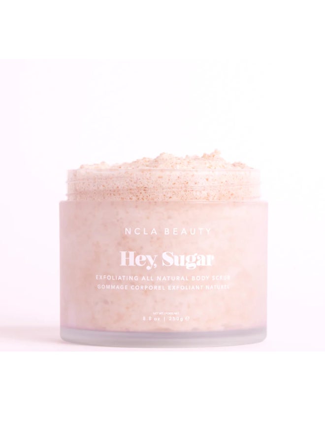 NCLA Beauty Hey Sugar Sandalwood Demerara Sugar Body Scrub