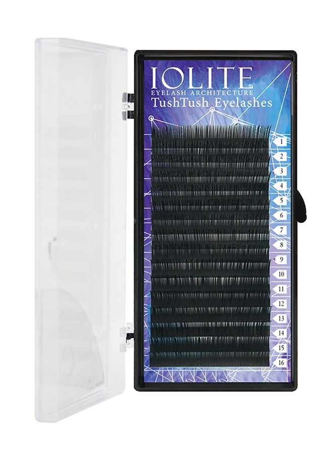 Eyelash Extensions Individual Lashes B Curl 0.15T 13mm Russian Volume, 16 Rows