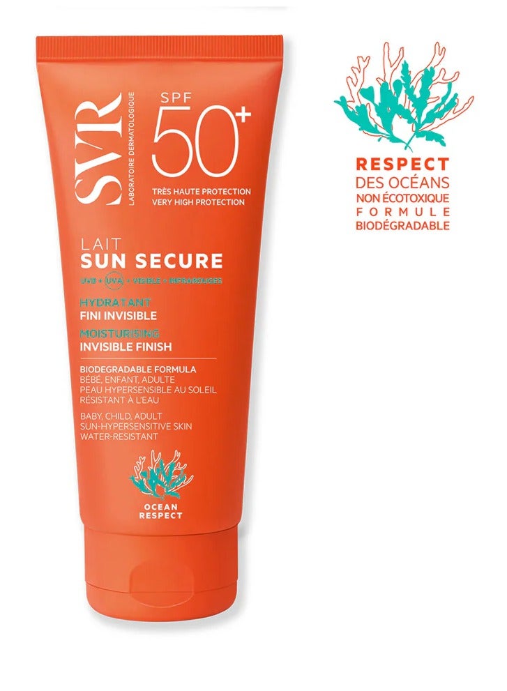 SVR Sun Secure Lait SPF50+ Invisible Moisturizing Milk 100ml