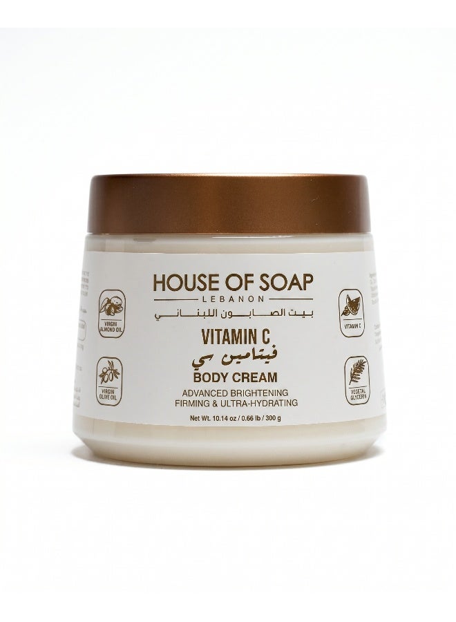 Whitening Vitamin C Body Cream Deep Moisturizing & Skin Softening Formula for Daily Hydration – 300g - image 2