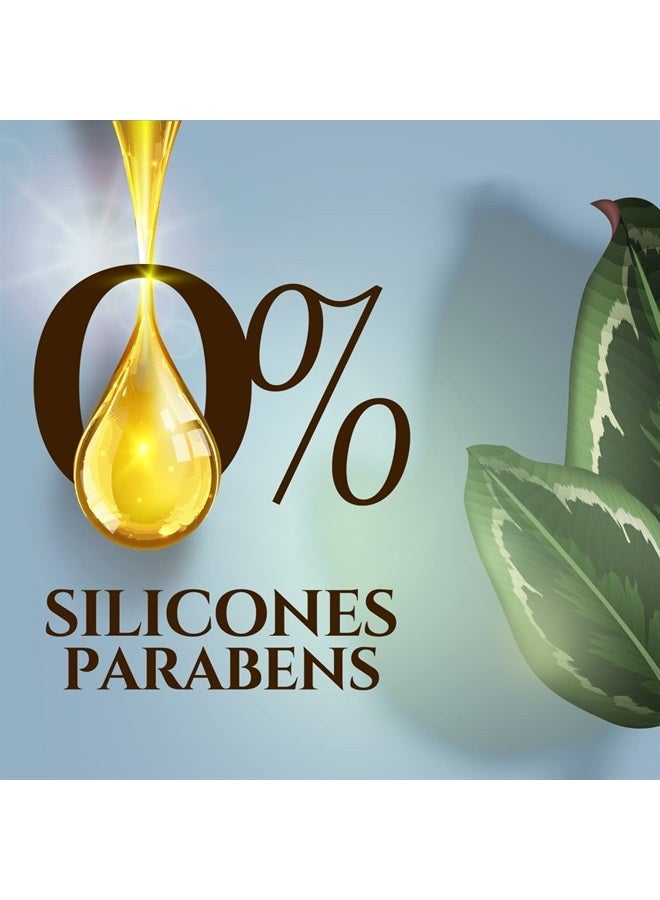 Moisturising Shea Hair Oil With Coconut, Deeply Nourishes Hair, Strengthens And Adds Shine, 200 Ml, Golden