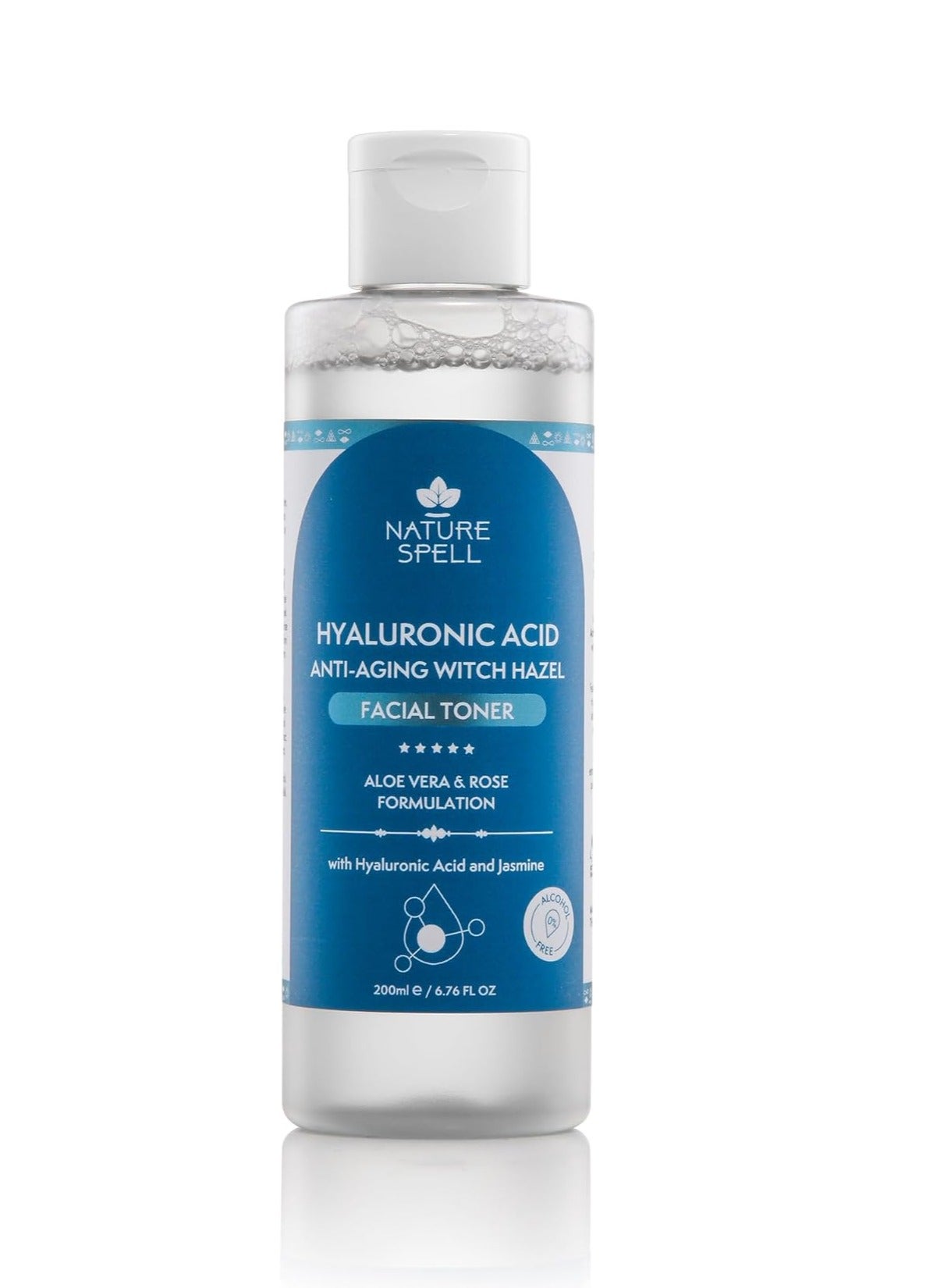 Nature Spell Anti-Aging Witch Hazel Facial Toner – Pore Minimizer & Skin Balancer – 200ml