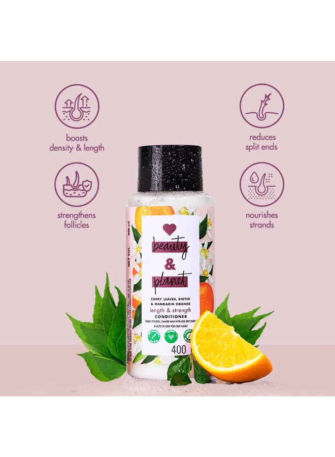 Length And Strength Conditioner With Curry Leaves, Biotin And Mandarin 400Ml - image 7