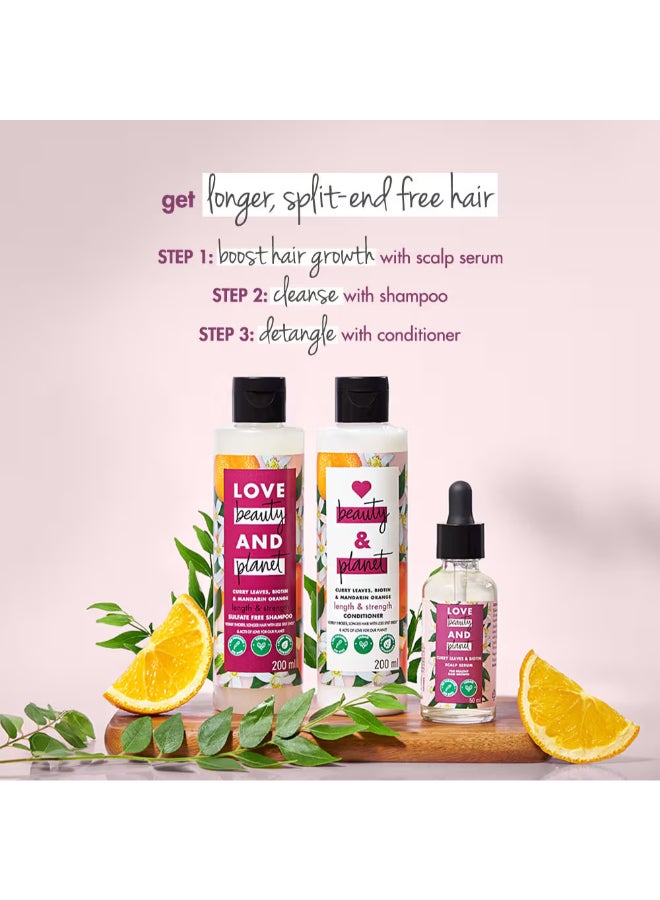 Length And Strength Conditioner With Curry Leaves, Biotin And Mandarin 400Ml - image 8