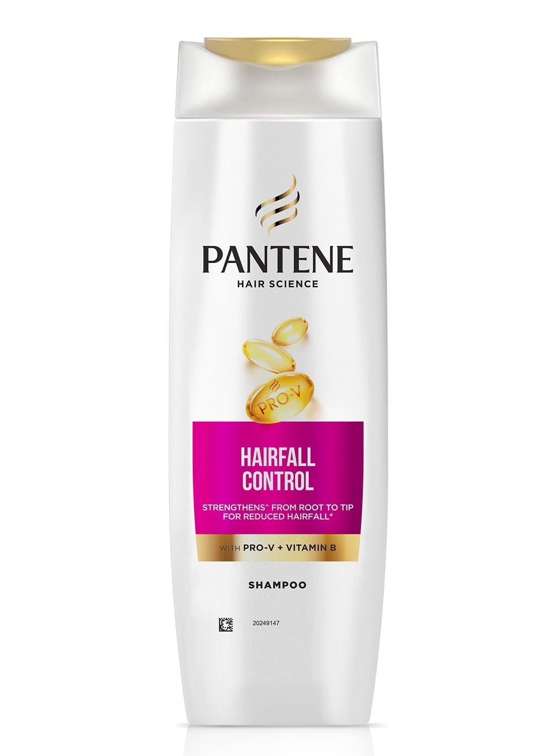 Advanced Hairfall Solution, Hairfall Control Shampoo, Pack of 1, 340ML, Pink