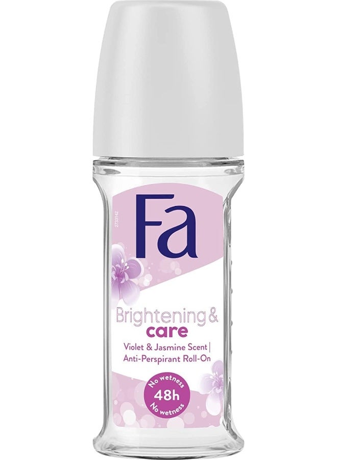 Fa Brightening And Care Roll On, 50 ml