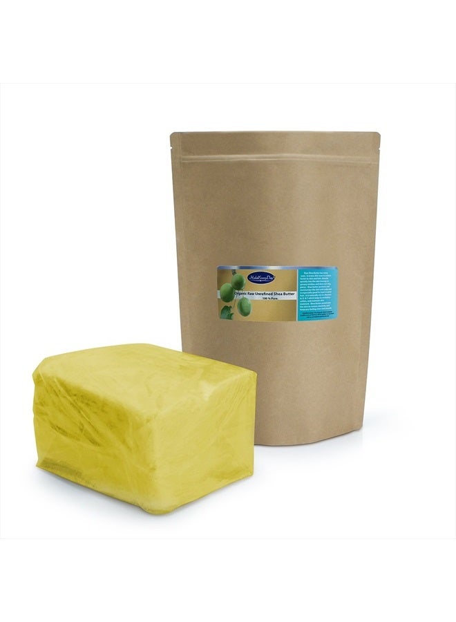 Raw Unrefined Shea Butter Grade A From Ghana 5 Lbs