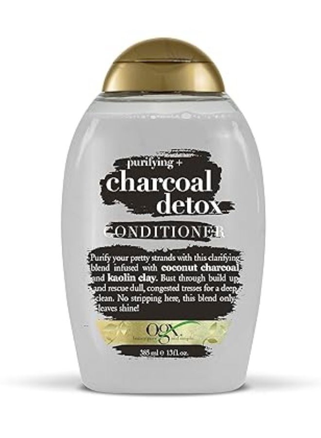 Purifying + Charcoal Detox Conditioner for Buildup Removal and Light Nourishment 385ml