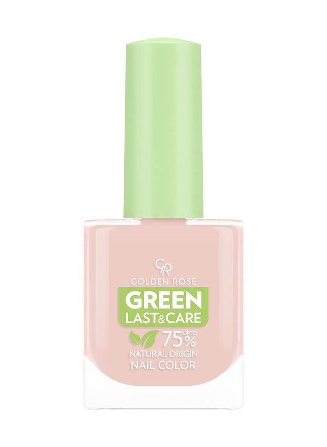 Green Last&Care Nail Color No: 110