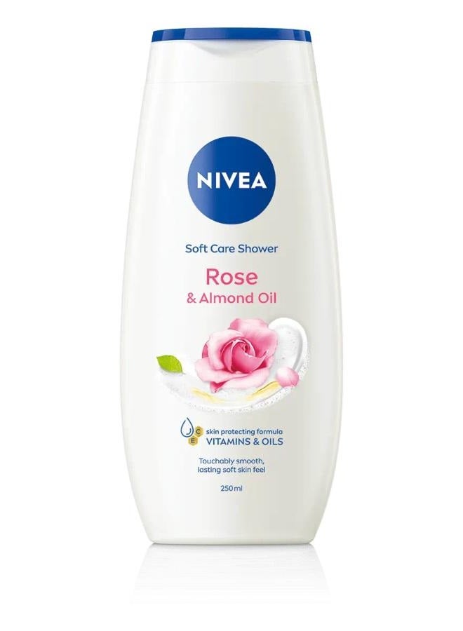 Rose & Almond Oil Shower Cream 250ml